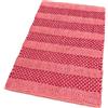 emmevi Tappeto Camera Scendiletto Bagno Cotone Intrecciato Tridimensionale Morbido Assorbente 60x120 Rosa