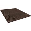 ANRO Tappeto cattura sporco Mischa - Zerbino tappeto per porta per interni ed esterni | antiscivolo e facile da pulire corridoio, ingresso, balcone, commerciale Mischa marrone 90x150cm