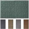 Olivo Tappeti OLIVO.shop Tappeto cucina antiscivolo lavabile, passatoia corridoio, tappeto bagno antiscivolo vari colori e misure, NEVADA (Verde 2, 50x130 cm)