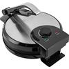 Chynalys Roti Maker Tortilla Presse Taco Pressa Tortilla Calda Tortilla Maker per Frittelle Pan Cakes Omels Schinken, Temperabile Tortilla Maker (Nero & Argento)