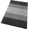 emmevi Tappeto Cucina Bagno Assorbente Puro Cotone Scendiletto Camera Lavabile Mod.PAPRIKA 55X280 GRIGIO