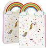 C.X.Y. 50 Scatola Unicorno Con Maniche Arcobaleno Evento Bambini Porta Confetti Bomboniere