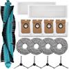 Jumplushion Kit di ricambio per aspirapolvere Cecotec per Conga 13090 Spin Revol Home Robot aspirapolvere (A)