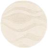 RugVista Breeze Tappeto, Ø 120 cm, Bianco