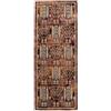 RugVista Razavi, Tappeto, Moderni, 100 x 250 cm, Rettangolare, Pelo corto, Soggiorno, Camera da letto, Cucina, Corridoio, Lavabile in lavatrice, Ruggine