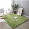 ADUODAO Tappeto per soggiorno, morbido e soffice, non perde pelo, per camera dei bambini, camera da letto e decorazione per la casa, di lusso, 120 x 160 cm, verde)