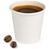 VIRSUS 500 Bicchieri in Carta per Caffe capacità 90ml di Colore Bianco (3 oz) biodegradabili in cartoncino per bevande calde e fredde