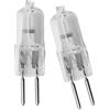 JZLBBC Lampada Alogena G6.35 12V 75W Lampadina Alogena Trasparente GY6.35 20W 12V 35w Dimmerabile per Illuminazione Domestica, Lampadina Meccanica da Lavoro Bianco Caldo 5PCS 75W