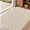 LEKEEPGO Zerbino Ingresso Interno 81 x 121 cm, Tappeto Ingresso Interno Antiscivolo, Assorbente, Tappetino Entrata Lavabile per Casa Porta, Corridoio, Kaki
