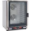 Ristoattrezzature Forno Elettrico Digitale Ventilato a Convezione - in Acciaio Inox, Ideale per Uso Professionale - Affidabile e Sicuro - Capacità fino a 10 teglie
