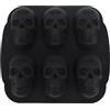 Fyearfly Stampo da forno a forma di teschio in silicone a forma di scheletro di Halloween per