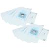 vhbw set 12 pzz. di sacchetti + filtro compatibile con Bosch BBZ50AF, BBZ41FG, BBZ41FGXXL, BBZ41GPLUS, BBZ41GXXLP, BBZ24AF, BBZ2AF2 aspirapolvere