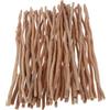 F Fityle 50 Pezzi Rami Albero Ramoscello Senza decorazioni Rustici per Canna in Legno, 40 centimetri