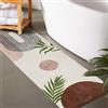 bsheuancek Tappeto da bagno boho, 61 x 152 cm, antiscivolo, grande, lungo, carino, tappetino da bagno per vasca da bagno, lavabile, tappetino da doccia