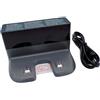 QIYILE Pila Di Ricarica Robot, Base Di Ricarica, Compatibile Con DEEBOT. OZMO T8 AIVI, T8+, T9+, N8+, N8 Pro, T9 AIVI. Docking Station For Aspirapolvere N. CH1822, Compatibile Con Ecovacs ( Color : Dock and