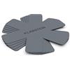 Klarstein Proteggi Pentole e Salvapadelle, Set da 5 Divisori Pentole, Proteggi Padelle Antiaderenti, Separa Pentole e Padelle Feltro, Separatori Pentole Antigraffio, Salva Pentole Antiaderenti 38 cm