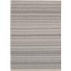 TESSO LIVING Tappeto per interni e per esterni, antiscivolo, tappeto per balcone, terrazzo, cucina, geometrico moderno -Argento - 120cm x 160cm - Resistente ai raggi UV, tappeto moderno
