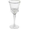 BRANDANI Set 6 Calici Oh My Gold in Crystal Glass