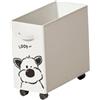 FytStycale Carrello per Oggetti Da Posizionare Sotto La Scrivania, Mobile con Ruote, Contenitore per Oggetti, Scaffale per Ufficio E Sala Da Pranzo