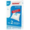dustwave®, confezione da 20 sacchetti per aspirapolvere da pavimento Bosch BSGL32225 GL-30, prodotti in Germania, con 2 microfiltri inclusi