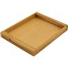 PEEWIT Vassoio in legno per servire cibo vassoio da cameriera 45 x 35 rovere