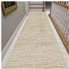 Siunwdiy Tappeti Passatoia Antiscivolo Lavabile 2.4 Metri Astratto Moderno panna Tappetino Runner Tappeto Runner per Cucina Salotto Corridoio Ingresso, Larghezza 40-140cm,40X240CM