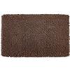 Saniplast Chloè tappeto bagno con ricciolo di ciniglia tinta unita, misura 60x135 cm - colore fossile