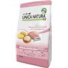 gheda Crocchette cani - UNICA NATURA: Unico mono all breed 2,5kg -maiale -gluten free