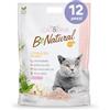 Cat&Rina lettiera vegetale per gatti al tofu da 5,5l. Si smaltisce nell'organico o nel wc. Sabbia anti odore, Profumazione Pesca, 12 pezzi