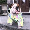 Ulalaza Giacca per Cani con Cappuccio Impermeabile Impermeabile Impermeabile con Coulisse Abbigliamento Caldo per Doggie