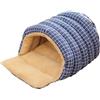 Tanxier Cuccia Per Gatti Con Copertura, Confortevole, Rimovibile E Lavabile, Cuccia Per Gatti A Cupola Con Design Semi-Chiuso E Apertura Bidirezionale, Per Cuccioli, Gattini, Piccoli Animali, Angolo E