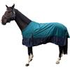 Brama West Brama-West - Coperta antipioggia per cavalli Zara - Turnout 1200D - Coperta in vimini per esterni, impermeabile, antivento (blu/blu navy, 175)