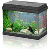 AQPET Acquario in Vetro per Pesci Tropicali Completo di Accessori Filtro Luce Simply, 30 39x22x30 cm 30 Litri