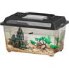 Generic Cassa per rettili - Trasportino compatto per rettili, contenitore leggero per il trasporto di animali | Robusto contenitores ventilato, contenitore in plastica sicuro per animali da terrario, anfibi