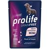 Generico Prolife Dog GrainFree Maiale e Patate - confezione 10 Bustine da gr.100 confezione risparmio.