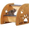 Generic Scale per cani per letto, rampa per cani scale per animali domestici, scale antiscivolo per gatti, gradini per animali domestici in legno, scalini per cani in legno, scalini per cani da arrampicata