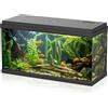 Aqpet Acquario in Vetro per Pesci tropicali Completo di Accessori Filtro Luce Simply, 100 80x32x47 cm 100 Litri