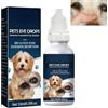 GNAUMORE Gocce Oculari per Animali Domestici,Pet Gocce Oculari per Cani e Gatti,Collirio per Cani e Gatti Pulizia Occhi,Alleviare Il Prurito agli Occhi,Detergente Contorno Occhi Cane