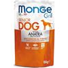 Generico Monge Grill Bocconcini Ricco in Anatra per Cani Senior, 100g, 12 bustine