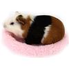 GENERIC Tappetino in cotone per topi olandesi piccoli tappetini per animali domestici in cotone caldo imbottito criceto riccio piccolo tappetino per animali domestici rosa squisita fattura design pratico