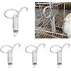 Tomotato 20 Pezzi Ganci per Gabbie, Gancia Molla per Conigli Gabbie per Conigli per Il Fissaggio di Porte per Gabbie Fissaggio Pet Gabbie Porta per Animali Domestici