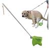 LUMEIRA Raccoglitore di cacca per cani, manico lungo telescopico per cani di taglia piccola, media e grande, autoadesivo, resistente, raccoglie facilmente sgabelli morbidi, strumento per la pulizia