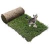 PetZolla Gatto Ricarica S - Cuccia in vero prato con erba gatta 60x40 cm | Ricambio facile da sostituire per il Kit Petzolla gatto S, Cuccia per gatti da interno dura fino a 3 mesi - Made in Italy