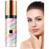 Duqulle Primer viso tricolore,Crema isolante per contorni tricolore da 40 g | Crema isolante per il contorno del contorno tricolore in un passaggio, correttore di primer imperfezioni nascoste Duqulle