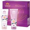 GIARDINO DEI SENSI Confezione Regalo Giardino dei Sensi - Cofanetto con Creme Corpo 250ml e Bagnoschiuma 250ml (Magnolia Soave)