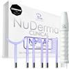 Pure Daily Care NuDerma, bacchetta clinica per terapia della pelle, portatile, ad alta frequenza, con 6 bacchette FUSION Neon + Argon, trattamento naturale dell'acne rassodamento della pelle riduzione delle