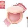 QFFYFZAL Blush Illuminante Cotto Makeup Bloom Up, Blush in Polvere Glitterata Soft Pinch, Contour & Illuminante, Lunga Tenuta e Leggero, Adatto a Tutti i Tipi di Pelle