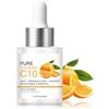 MeiPlumLai Siero puro alla vitamina C per il viso, siero bagliore correttore macchie scure, antirughe, anti-invecchiamento, migliora il tono della pelle irregolare, idrata la pelle grassoccia, siero idratante