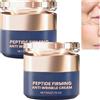 JASUBAI Polpeptide giapponese rassodante anti rughe crema viso acido ialuronico anti-invecchiamento crema idratante viso per le donne, crema rassodante per viso e collo (2 pezzi)