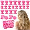 Kirdume Rulli per capelli magici - Set di bigodini per capelli in silicone senza calore da 40 pezzi per donna | Home Salon Acconciatura fai-da-te Bigodini per capelli per ragazze da donna Capelli di